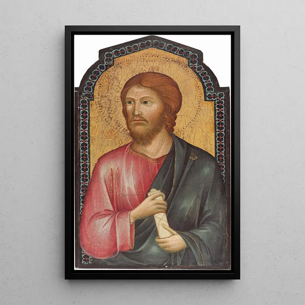 Saint Jacques le Majeur - Grifo di Tancredi — inramlat konstverk på väggen
