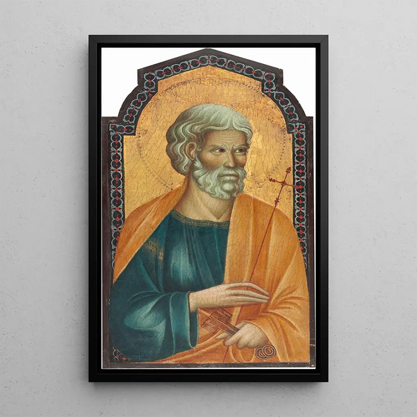 Saint Pierre - Grifo di Tancredi — inramlat konstverk på väggen