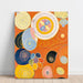 Reproduktion av målningen Grupp IV, nr 3, De tio största, Ungdom - Hilma af Klint