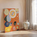 Reproduktion av målningen Grupp IV, nr 3, De tio största, Ungdom - Hilma af Klint
