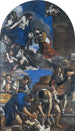 Sainte Pétronille begravning - Guercino — vy av konstverket
