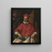 Cardinal Francesco Cennini - Guercino — inramlat konstverk på väggen