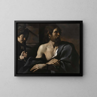 Guercino - Saint John The Baptist In Prison Visited By Salome.webp