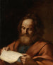 Saint Luc - Guercino — vy av konstverket