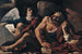 Sankt Matteus och ängeln - Guercino — vy av konstverket