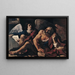 Sankt Matteus och ängeln - Guercino — inramlat konstverk på väggen