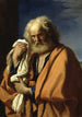Saint Pierre pénitent - Guercino — vy av konstverket