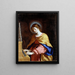Sainte Cécile - Guercino — inramlat konstverk på väggen