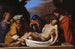 La Mise au tombeau - Guercino — vy av konstverket