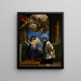 La vocation de saint Louis de Gonzague - Guercino — inramlat konstverk på väggen