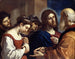 La femme adultère - Guercino — vy av konstverket