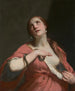 La mort de Cléopâtre - Guido Cagnacci — vy av konstverket