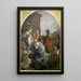 Adoration des Mages - Guido Reni — inramlat konstverk på väggen