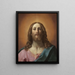 Buste du Christ - Guido Reni — inramlat konstverk på väggen