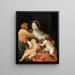 Charité - Guido Reni — inramlat konstverk på väggen