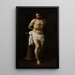 Christ à la colonne - Guido Reni — inramlat konstverk på väggen