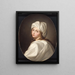 Portrait de Béatrice Cenci - Guido Reni — inramlat konstverk på väggen