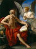 L'ängeln som visar sig för helige Jerome - Guido Reni — vy av konstverket
