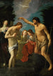 Le Baptême du Christ - Guido Reni — vy av konstverket