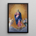 L'Immaculée Conception - Guido Reni — inramlat konstverk på väggen