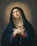 La Madone en bön - Guido Reni — vy av konstverket