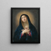 La Madone en bön - Guido Reni — inramlat konstverk på väggen