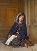 La Mendiante - Guillaume Charles Brun — vy av konstverket