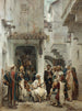 La Performance - Guillaume Charles Brun — vy av konstverket