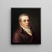 Portrait of Ignace Vanlerberghe 1758-1819 bankir och leverantör av vapen - Guillaume Descamps — inramlat konstverk på väggen