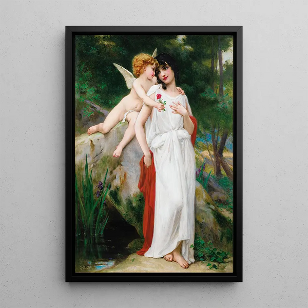 Premier amour - Guillaume Seignac — inramlat konstverk på väggen