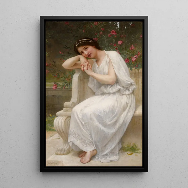 Polymnie - Guillaume Seignac — inramlat konstverk på väggen
