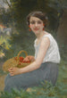 La fille aux cerises - Guillaume Seignac — vy av konstverket
