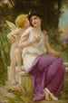 Venus och kärleken - Guillaume Seignac — vy av konstverket