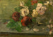 med vissnade rosor - Guillaume Vogels — vy av konstverket