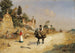 La fontaine rouge près de la fontaine - Guillermo Gómez Gil — vy av konstverket