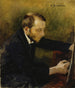 Portrait av konstnären Eero Järnefelt - Gunnar Berndtson — vy av konstverket