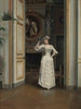 La Femme à l'oiseau au château de Maisons-Laffitte - Gunnar Berndtson — vy av konstverket