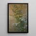 Fleurs d'automne tournesols et asters d'automne - Gunnar Gunnarsson Wennerberg — inramlat konstverk på väggen