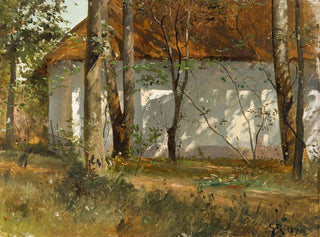 Gustaf Rydberg - A Barn at Kronetorp Skne.webp