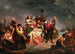 Le Départ pour l'Amérique ou l'embarquement sur le Mayflower - Gustaf Wappers — vy av konstverket