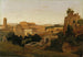 Vue de Rome avec le Colisée, étude - Gustaf Wilhelm Palm — vy av konstverket