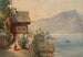 Hallstatt - Gustav Barbarini — vy av konstverket