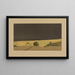 Au soleil - Gustav Kampmann — inramlat konstverk på väggen