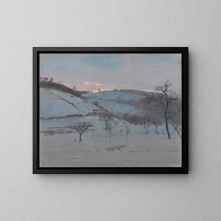 Gustav Kampmann - Wintermorgen bei Grtzingen.webp