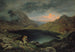 Lac dans les monts des Géants - Gustav Karl Ludwig Richter — vy av konstverket
