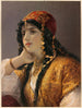 Odalisque - Gustav Karl Ludwig Richter — vy av konstverket