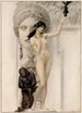 Allégorie de la sculpture - Gustav Klimt — vy av konstverket