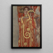 Hygie - Gustav Klimt — inramlat konstverk på väggen