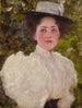 Fille i grönt - Gustav Klimt — vy av konstverket