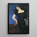 Portrait de Rose von Rosthorn-Friedmann - Gustav Klimt — inramlat konstverk på väggen